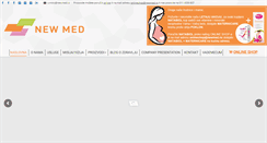 Desktop Screenshot of newmed.rs